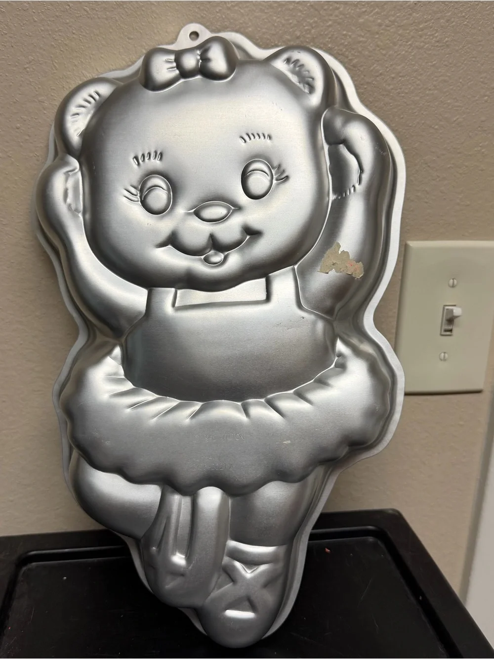 Vintage 1992 Ballerina Teddy Bear Wilton Cake Pan